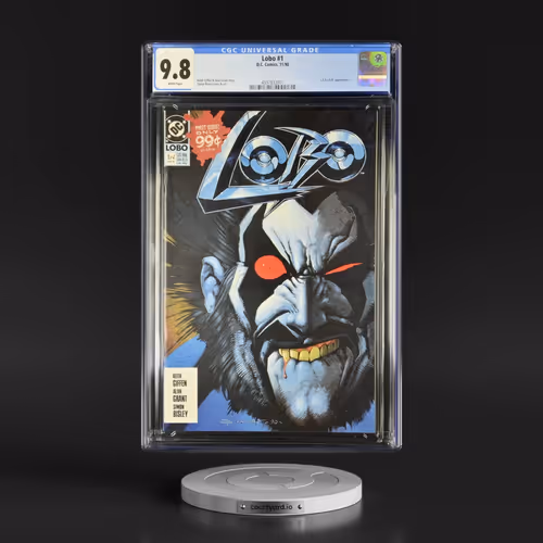Lobo #1 CGC 9.8 White Pages (D.C. Comics, 11/90)