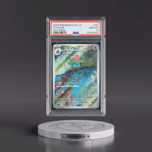 2023 Pokémon Sv2a-Pokémon 151 #167 Ivysaur - Art Rare (PSA 10 GEM MINT)