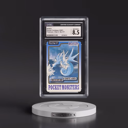 1997 (Pocket Monsters on Bottom) Part 4 #117 Seadra (CGC 8.5 NM-MT+)