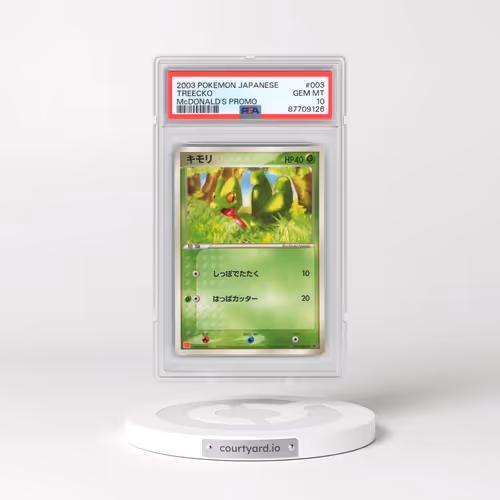 2003 Pokémon Promo #003 Treecko - McDonald's (PSA 10 GEM MINT)