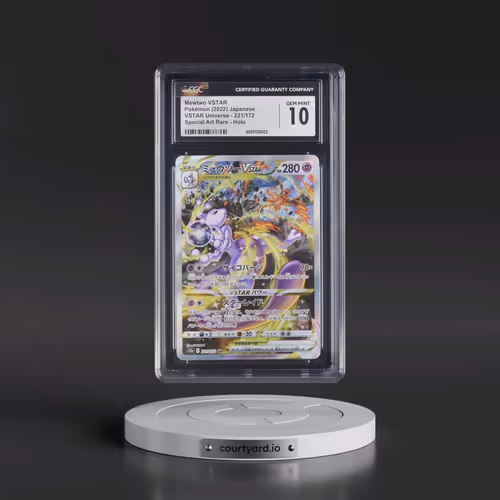 2022 VSTAR Universe #221/172 Mewtwo VSTAR - Special Art Rare Holo (CGC 10 GEM MINT)