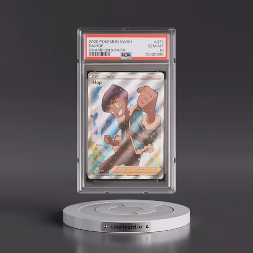2020 Pokémon Sword & Shield Champion's Path #073 Hop - Full Art (PSA 10 GEM MINT)