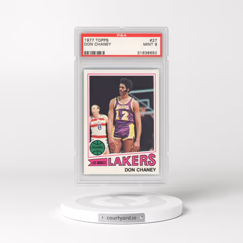 1977 Topps #27 Don Chaney (PSA 9 MINT)