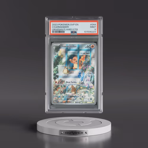 2023 Pokémon Svp EN-SV Black Star Promo #044 Charmander - Obsidian Flames Elite Trainer Box (PSA 9 M