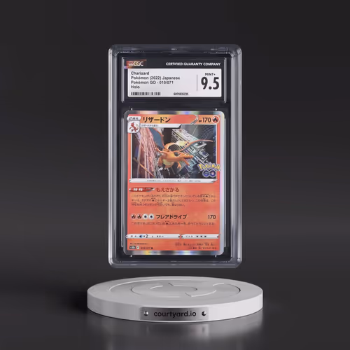 2022 Pokémon GO #010/071 Charizard - Holo (CGC 9.5 MINT+)