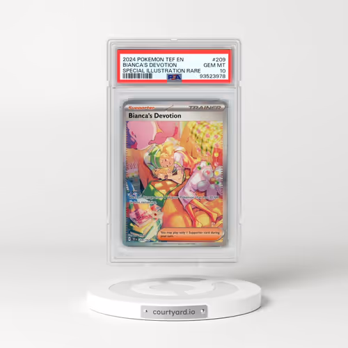 2024 Pokémon Tef EN-Temporal Forces #209 Bianca's Devotion - Special Illustration Rare (PSA 10 GEM M