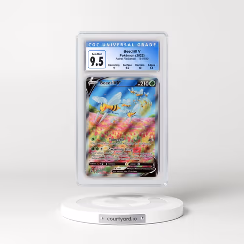 2022 Astral Radiance #161/189 Beedrill V - Holo (CGC 10 GEM MINT)