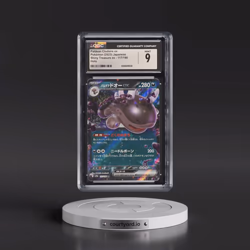 2023 Shiny Treasure ex #117/190 Paldean Clodsire ex - Holo (CGC 9 MINT)