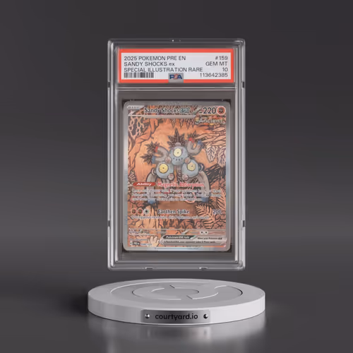2025 Pokémon Pre EN-Prismatic Evolutions #159 Sandy Shocks EX - Holo Special Illustration Rare (PSA