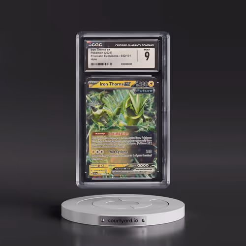 2025 Prismatic Evolutions - PRE EN #032/131 Iron Thorns ex - Holo (CGC 9 MINT)