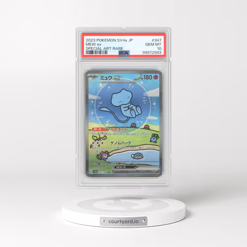 2023 Pokémon Sv4a-Shiny Treasure EX #347 Mew EX - Holo Special Art Rare (PSA 10 GEM MINT)
