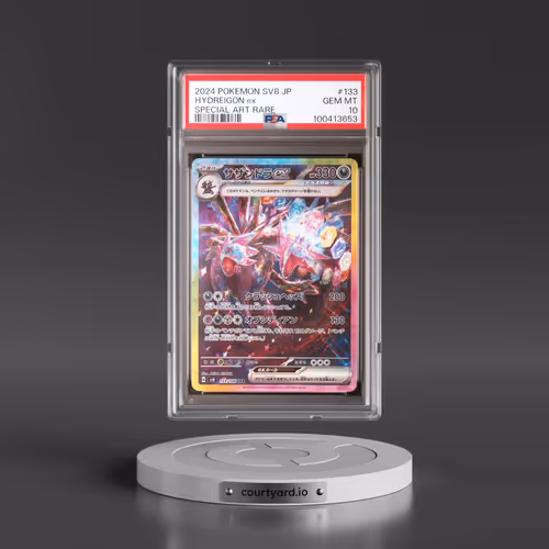 2024 Pokémon SV8-Super Electric Breaker #133 Hydreigon EX - Holo Special Art Rare (PSA 10 GEM MINT)