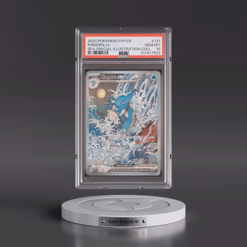 2024 Pokémon Svp EN-SV Black Star Promo #131 Kingdra EX - Holo Shrouded Fable Special Illustration C