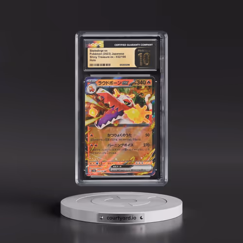 2023 Shiny Treasure ex #032/190 Skeledirge ex - Holo (CGC 10 PRISTINE)