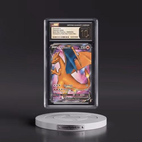 2017 Black Star Promos - Sword & Shield #SWSH050 Charizard V - Champion's Path Elite Trainer Box (Ho