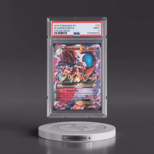 2016 Pokémon XY Steam Siege #79 M Gardevoir EX - Holo (PSA 9 MINT)