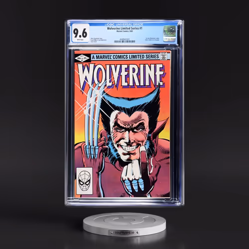 Wolverine Limited Series #1 CGC 9.6 White Pages (Marvel Comics, 9/82) - Universal