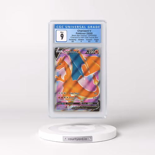 2017 Black Star Promos - Sword & Shield #SWSH050 Charizard V - Champion's Path Elite Trainer Box (Ho