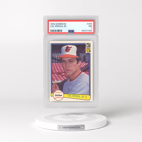 1982 Donruss #405 Cal Ripken Jr. (PSA 7 NM)