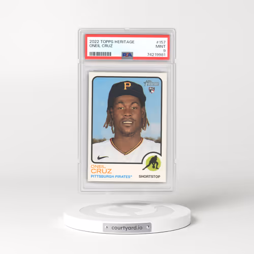 2022 Topps Heritage #157 Oneil Cruz (PSA 9 MINT)