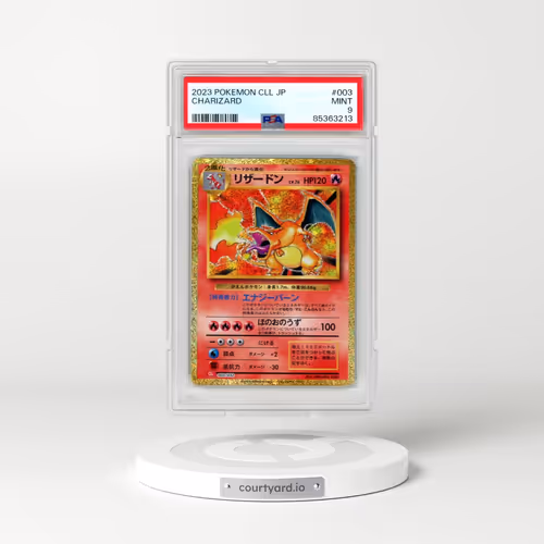 2023 Pokémon Cll-Trading Card Game Classic Charizard & HO-Oh EX Deck #003 Charizard (PSA 9 MINT)