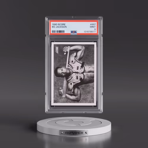 1990 Score #697 Bo Jackson (PSA 9 MINT)