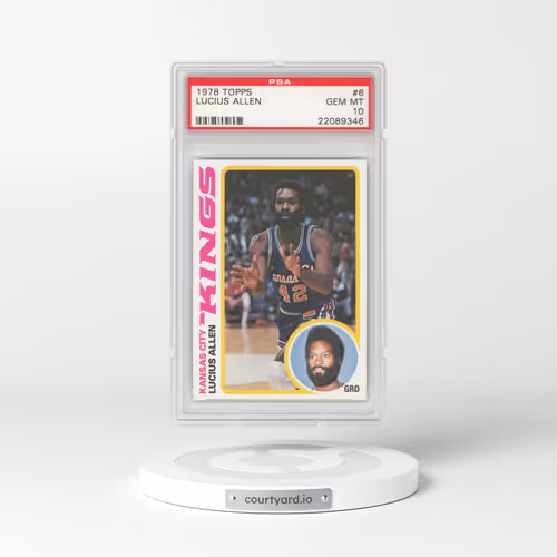 1978 Topps #6 Lucius Allen (PSA 10 GEM MINT)