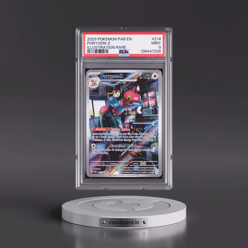 2023 Pokémon Par EN-Paradox Rift #214 Porygon-Z - Illustration Rare (PSA 9 MINT)