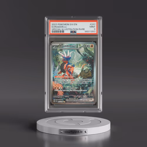 2023 Pokémon Svi EN-Scarlet & Violet #247 Koraidon EX - Holo Special Illustration Rare (PSA 9 MINT)