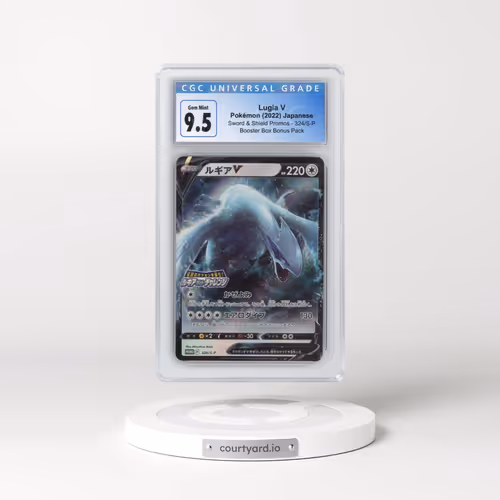 2019 Sword & Shield Promos #324/S-P Lugia V - Booster Box Bonus Pack (Holo) (CGC 10 GEM MINT)