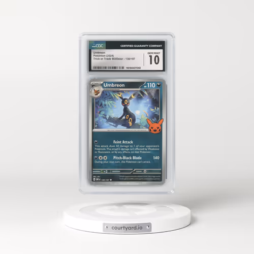 2024 Trick or Trade BOOster (2024) #130/197 Umbreon (CGC 10 GEM MINT)