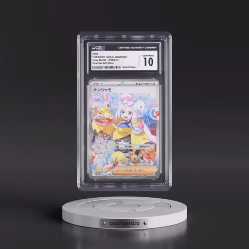 2023 Clay Burst #096/071 Iono - Special Art Rare Holo (CGC 10 GEM MINT)