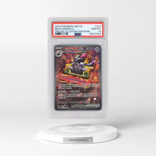 2023 Pokémon Obf EN-Obsidian Flames #224 Revavroom EX - Holo Special Illustration Rare (PSA 10 GEM MINT)