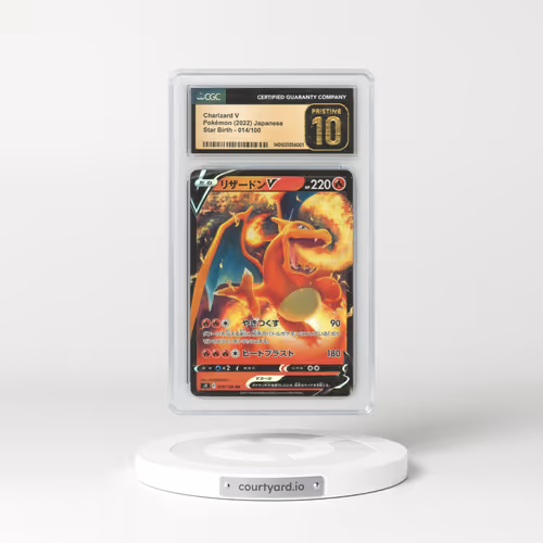 2022 Japanese Star Birth #14 Charizard V - Full Art Holo (CGC 10 PRISTINE)