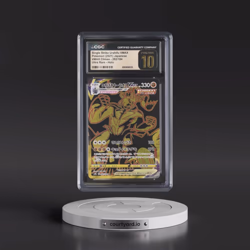 2021 VMAX Climax #282/184 Single Strike Urshifu VMAX - Ultra Rare Holo (CGC 10 PRISTINE)