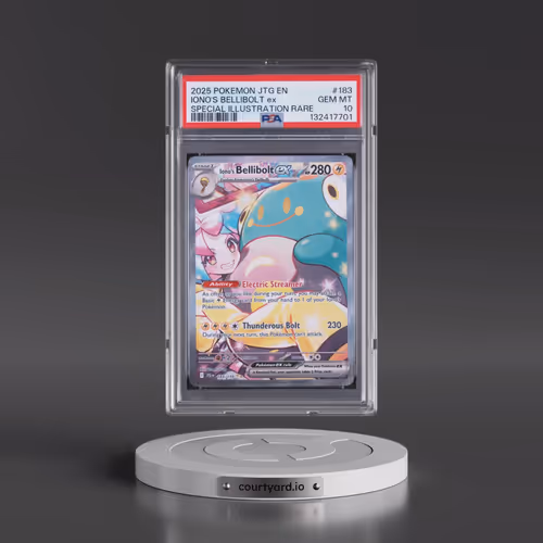 2025 Pokémon Jtg EN-Journey Together #183 Iono's Bellibolt EX - Holo Special Illustration Rare (PSA