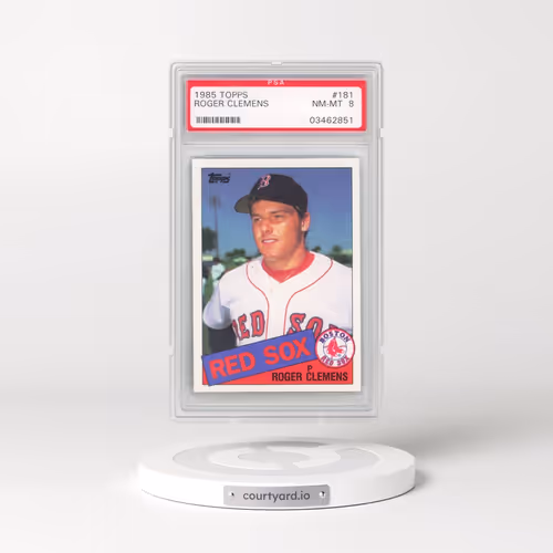 1985 Topps #181 Roger Clemens (PSA 8 NM-MT)