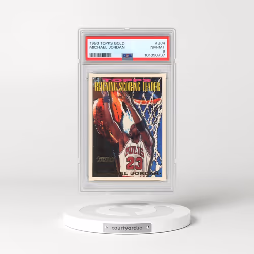 1993 Topps Gold #384 Michael Jordan (PSA 8 NM-MT)