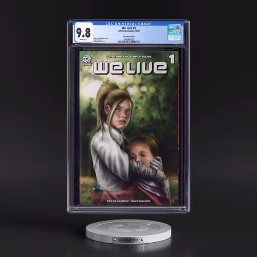 We Live #1 CGC 9.8 White Pages (AfterShock Comics, 10/20) - Universal Comic Mint Edition