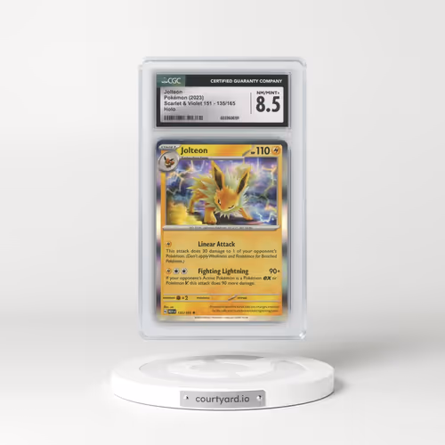2023 Scarlet & Violet 151 - MEW EN #135/165 Jolteon Holo