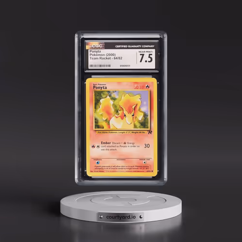 1999 Team Rocket #64/82 Ponyta (CGC 7.5 NM+)