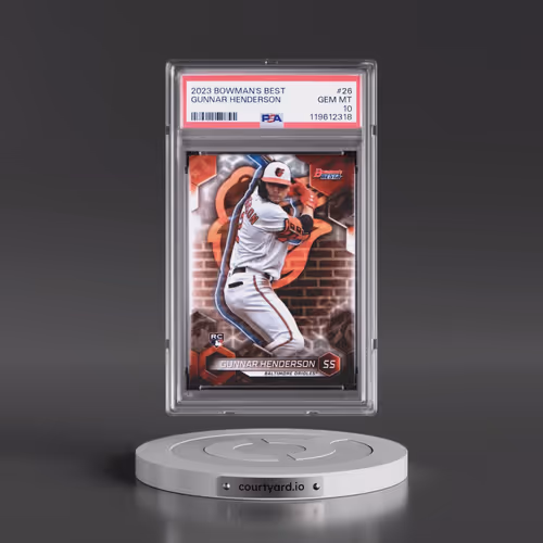 2023 Bowman's Best #26 Gunnar Henderson (PSA 10 GEM MINT)