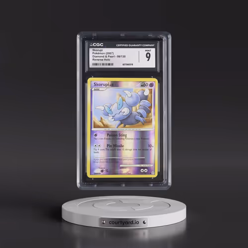 2007 Diamond & Pearl #99/130 Skorupi - Reverse Holo (CGC 9 MINT)