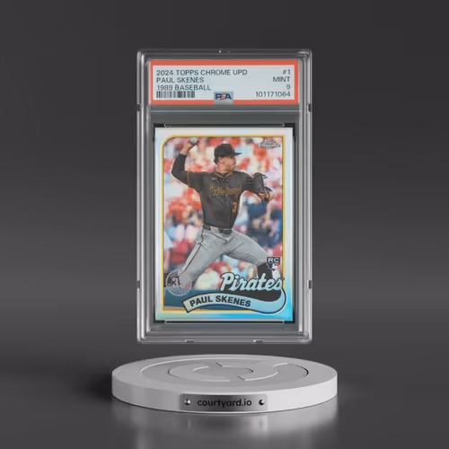 2024 Topps Chrome Update 1989 Topps Baseball #1 Paul Skenes (PSA 9 MINT)
