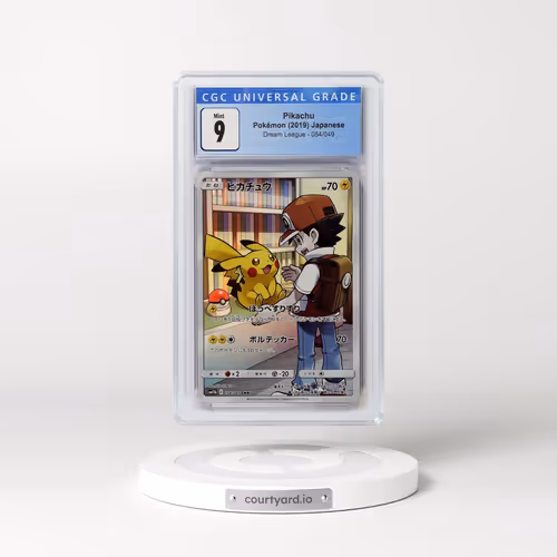 2019 Dream League #054/049 Pikachu - Character Rare Holo (CGC 9 MINT)