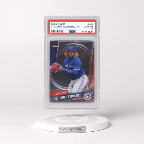 2019 Finest #101 Vladimir Guerrero Jr. (PSA 10 GEM MINT)