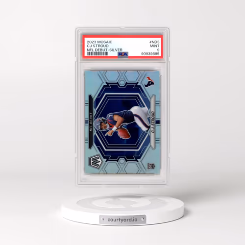 2023 Panini Mosaic NFL Debut #ND3 CJ Stroud - Silver (PSA 9 MINT)