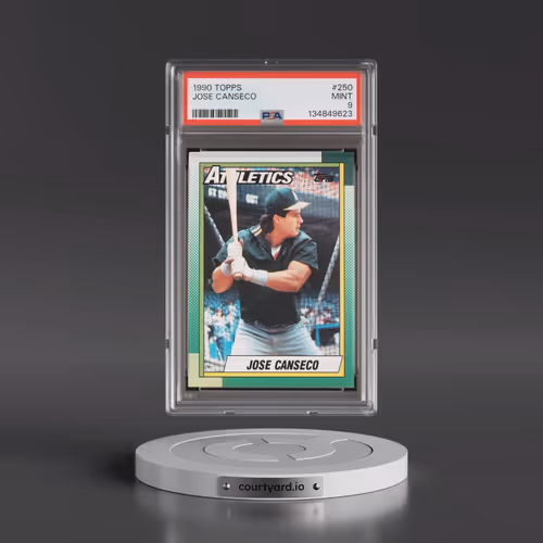 1990 Topps #250 Jose Canseco (PSA 9 MINT)