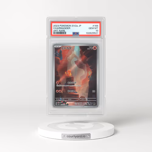 2023 Pokémon Sv2a-Pokemon 151 #168 Charmander - Art Rare (PSA 10 GEM MINT)