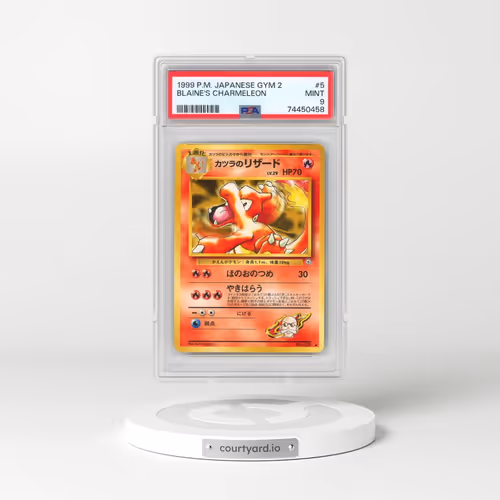 1999 Pokémon Gym 2 #5 Blaine's Charmeleon (PSA 9 MINT)